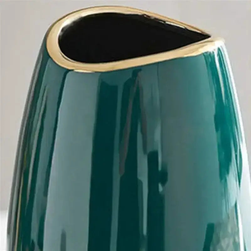 Green Ceramic Vase